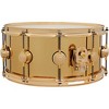 DW Collector's Series Polished Brass Snare with Gold Hardware 14 x 6.5 in. - 4 of 4