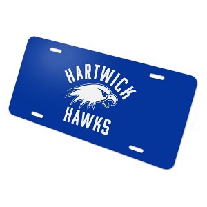 Hartwick College Hawks Logo Novelty Metal Vanity Tag License Plate - 1 of 4