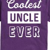 Men's - Instant Message - Coolest Uncle Ever Short Sleeve Graphic T-Shirt - 2 of 4