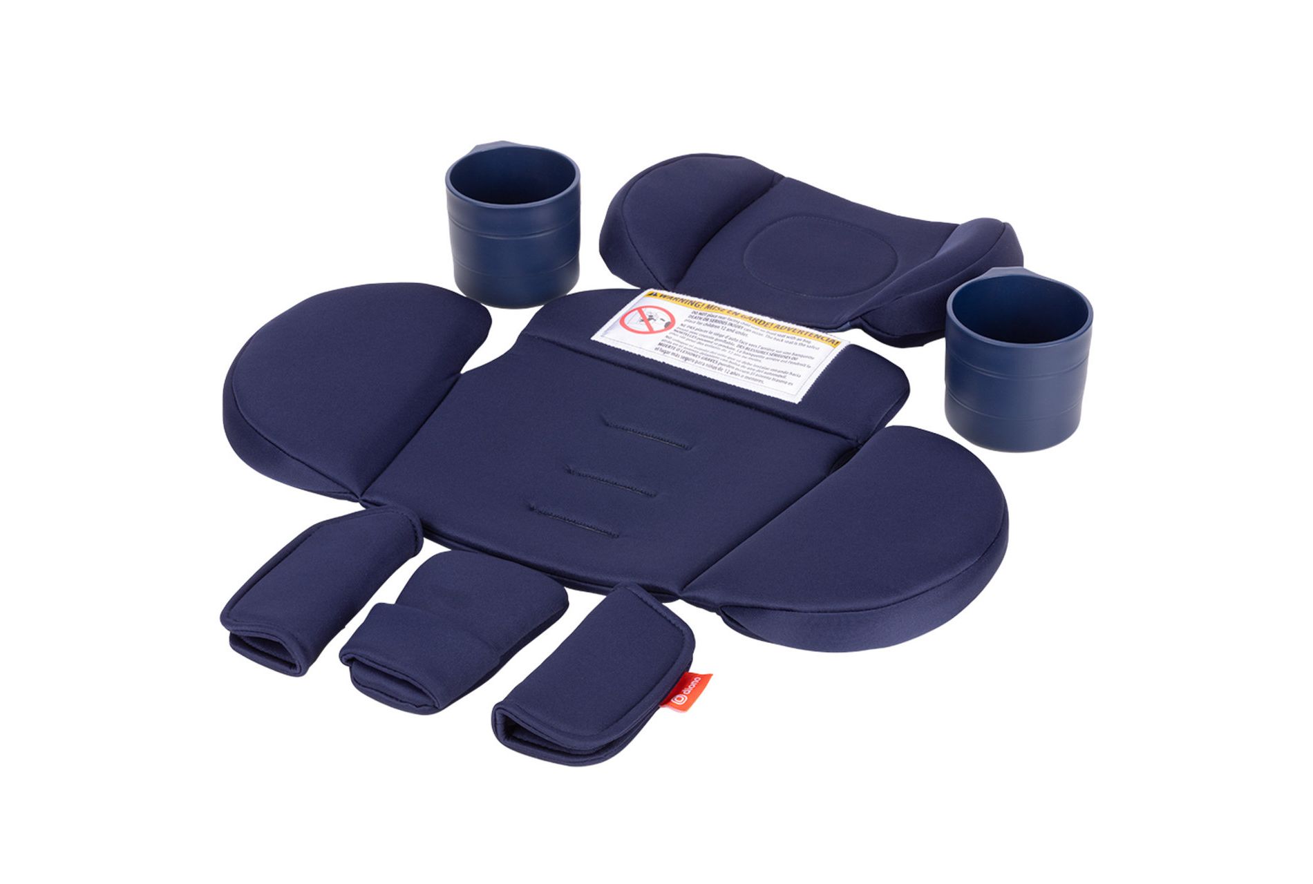 Diono Radian 3R Comfort Travel Kit, Infant Car Seat Accessory, Compatible, Radian 3R, 7-Piece Kit, Blue Surge