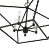 Livex Lighting Devone 5 - Light Chandelier in  Black/Brushed Nickel - 4 of 4