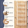 LunaLulinlk LunaLulinlk Pantry Organizer, 6-Tier Pantry Storage, Metal Hanging Spice Rack for Kitchen,Bathroom, Back of Door Seasoning Rack, White - 4 of 4