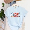 Simply Sage Market Coquette Ship Anchor Garment Dyed Tee - 3 of 4