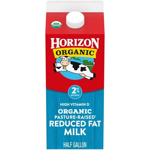 Horizon Organic 2% Reduced Fat High Vitamin D Milk - 0.5gal - image 1 of 4
