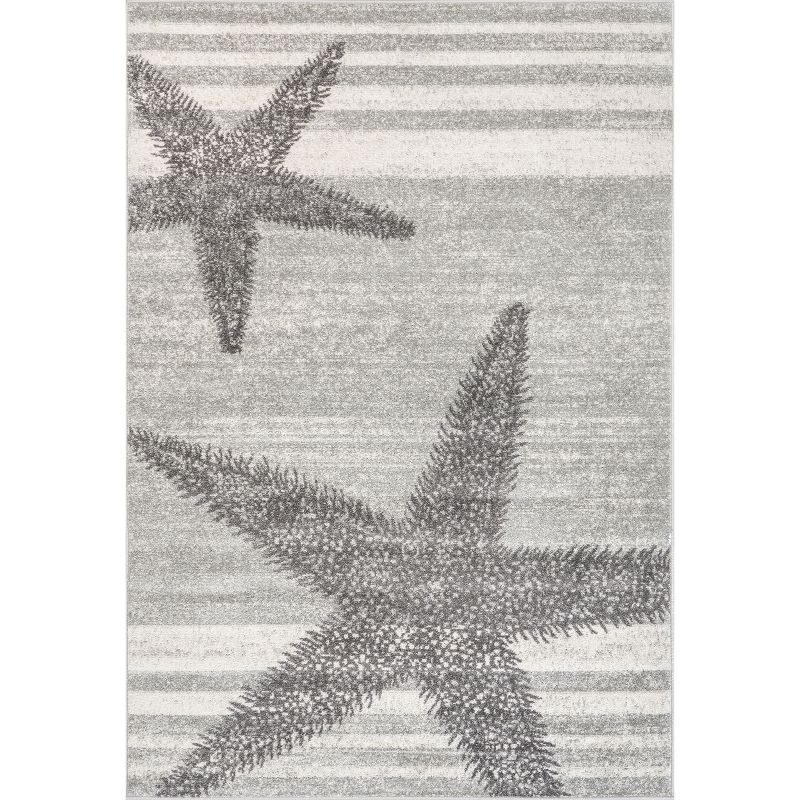 nuLOOM Thomas Paul Starfish and Striped Area Rug, 1 of 13