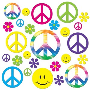 Beistle Retro 60s Cutouts 2" - 11" 126/Pack 54185 - 1 of 1