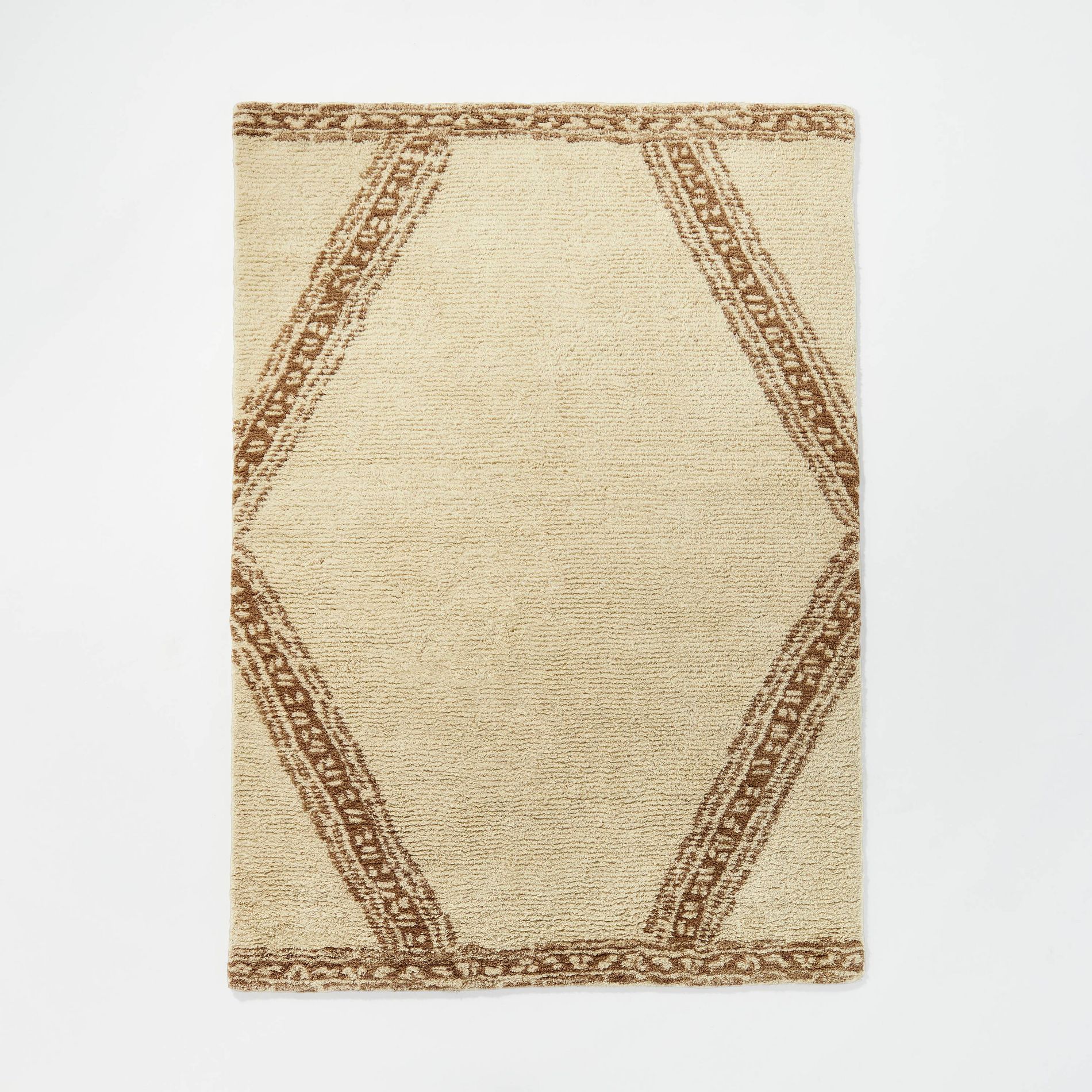 5'x7' Tustin Wool Tufted Rug Cream - Threshold™ designed with Studio McGee