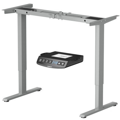 Costway L Shaped Electric Adjustable Standing Desk w/ Controller 2