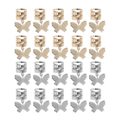 gold tone, silver tone