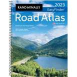 2023 Road Atlas Midsize Easy Finde - by Rand McNally (Spiral Bound)