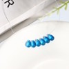 Unique Bargains Czech Glass Teardrop Clear Versatile Craft Loose Beads Puffed Raindrop Beads 50 Pcs - 3 of 4