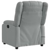 vidaXL Massage Recliner Chair Light grey - 4 of 4
