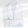 American Soft Linen Women’s 100% Cotton Terry Bathrobe – Soft, Absorbent, Quick Dry Turkish Robes for Women Quality - 2 of 4