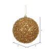 Vickerman Tinsel Ball Ornament - 2 of 3