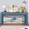 NicBex Console Table with Angled Metal Frame,Industrial Style Entryway Table,Foyer Tables for Entryway,Hallway,Living Room - 2 of 4