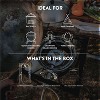 GasOne Propane Single Burner Camp Stove with High Temp Paint & Red QCC Steel Braided Regulator with Height Adjustable Leg - 2 of 4