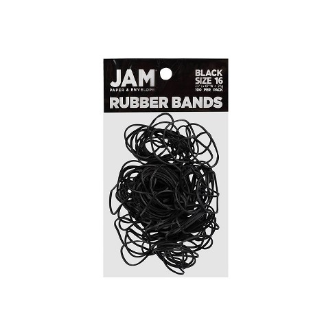 Jam Paper Colored Rubber Bands #16 100/pack (33316rbbl) : Target