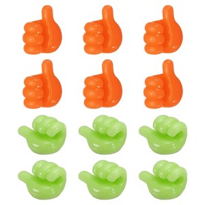 Unique Bargains Cord Holders Cable Clips for Nightstand Plastic Modern Minimalist Cable Clips Management - 1 of 4