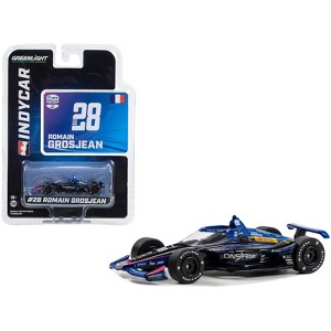 Dallara IndyCar #28 Grosjean "DNSFilter" Andretti Autosport "NTT IndyCar Series" 2023 1/64 Diecast Model Car by Greenlight - 1 of 3