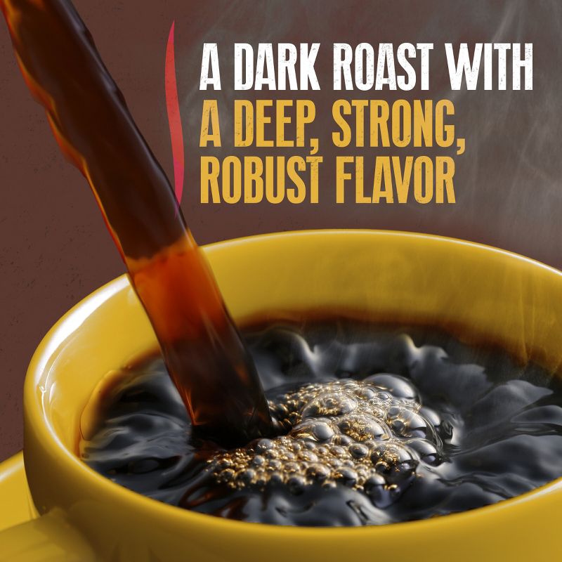 Yuban Premium Dark Roast Ground Coffee - 25.3oz, 4 of 15