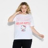 Women's Hello Kitty Short Sleeve Graphic T-Shirt - White - 2 of 3