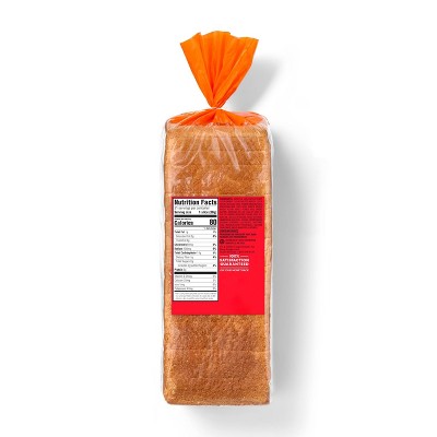 Honey Wheat Sandwich Bread - 22.5oz - Market Pantry™