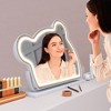 HOMLUX LED Vanity Mirror - Adjustable Light, Hanging Setting, 10X  Magnification, Smart Touch - 2 of 4
