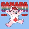 Infant's Care Bears True North Bear Canada Est. 1867 Bodysuit - 2 of 3