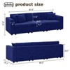 Buenhomino Modern Convertible Sofa with Storage – Spacious & Comfortable Sectional Couch for Living Room, Apartment, or Office - 4 of 4