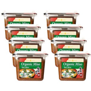 Hikari Organic Red Miso - Case of 8/17.6 oz - 1 of 4