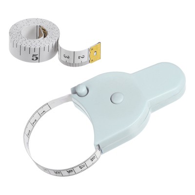 Unique Bargains Retractable Metric and Double Scale Tape Rulers and Measuring Tools Set 150cm/60 Inch 2 Pcs