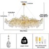 59" Light Dimmable Luxury Modern K9 Crystal Chandelier - 4 of 4