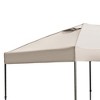 Maggift Canopies and Gazebos, Instant Setup Shade for Camping, Parties or Outdoor Events, Easy to Set Up and Take Down, Beige, 344.4"*116.4"*111.6" - 3 of 4