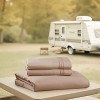 Nestl RV Queen Sheets, Super Soft 4PC Microfiber Sheet Set for Camper, Short Queen Sheets - 3 of 4