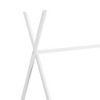 Kumasinova Metal House Twin Bed Frames,Platform Twin Bed Frame with X-Shaped Safety Rails,Bed Frame Twin with Triangle Structure,Toddler Beds for Kids - 4 of 4