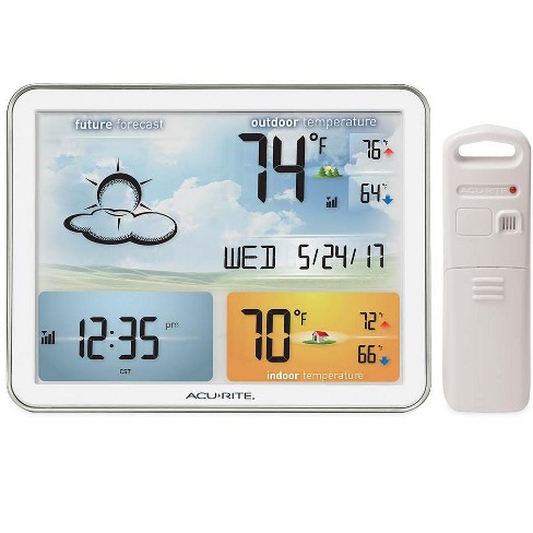 AcuRite Digital Color Display Wireless Indoor/Outdoor Thermometer