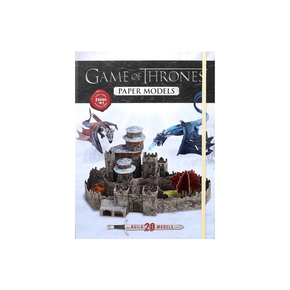 Game of Thrones Paper Models - by Bill Scollon & Barbara Montini (Spiral Bound)