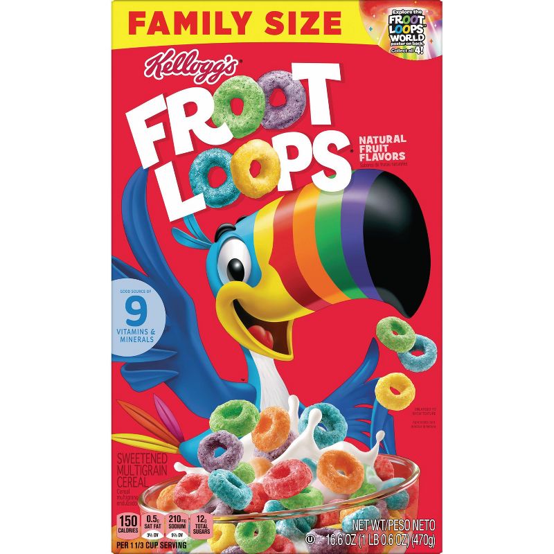 Kellogg's Froot Loops Breakfast Cereal, 5 of 14