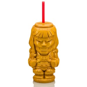 Beeline Creative Geeki Tikis Masters of the Universe He-Man Tumbler with Straw | Holds 25 Ounces - 1 of 4