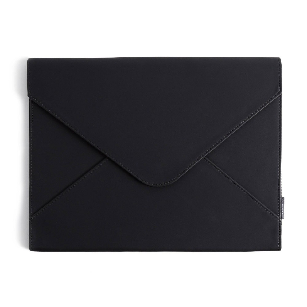 Photos - Desk Organiser U Brands Vegan Leather Document Holder Black