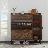 MAYEERTY Sturdy Construction & Modern Design Space-Saving Shoe Cabinet for Entryway & Closet - 3 of 4