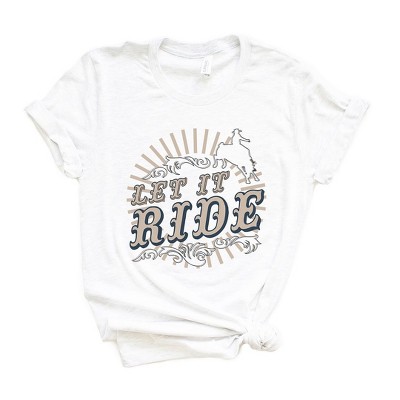 Simply Sage Market Women's Let It Ride Rodeo Short Sleeve Graphic Tee