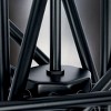 Urban Ambiance Luxury Mid-Century Modern Indoor Chandelier,  19-5/8''H x 42-3/8"W x 42-3/8''D,  Matte Black Finish, UHP4420 - 4 of 4