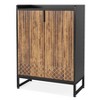 Resenkos Shoe Storage Cabinet, Contemporary Diamond Pattern Shoe Cabinet - 29.52"W x 41.34"H for Easy Organization, - 2 of 4