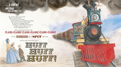 Locomotive Hardcover Non-Fiction Kids' Book