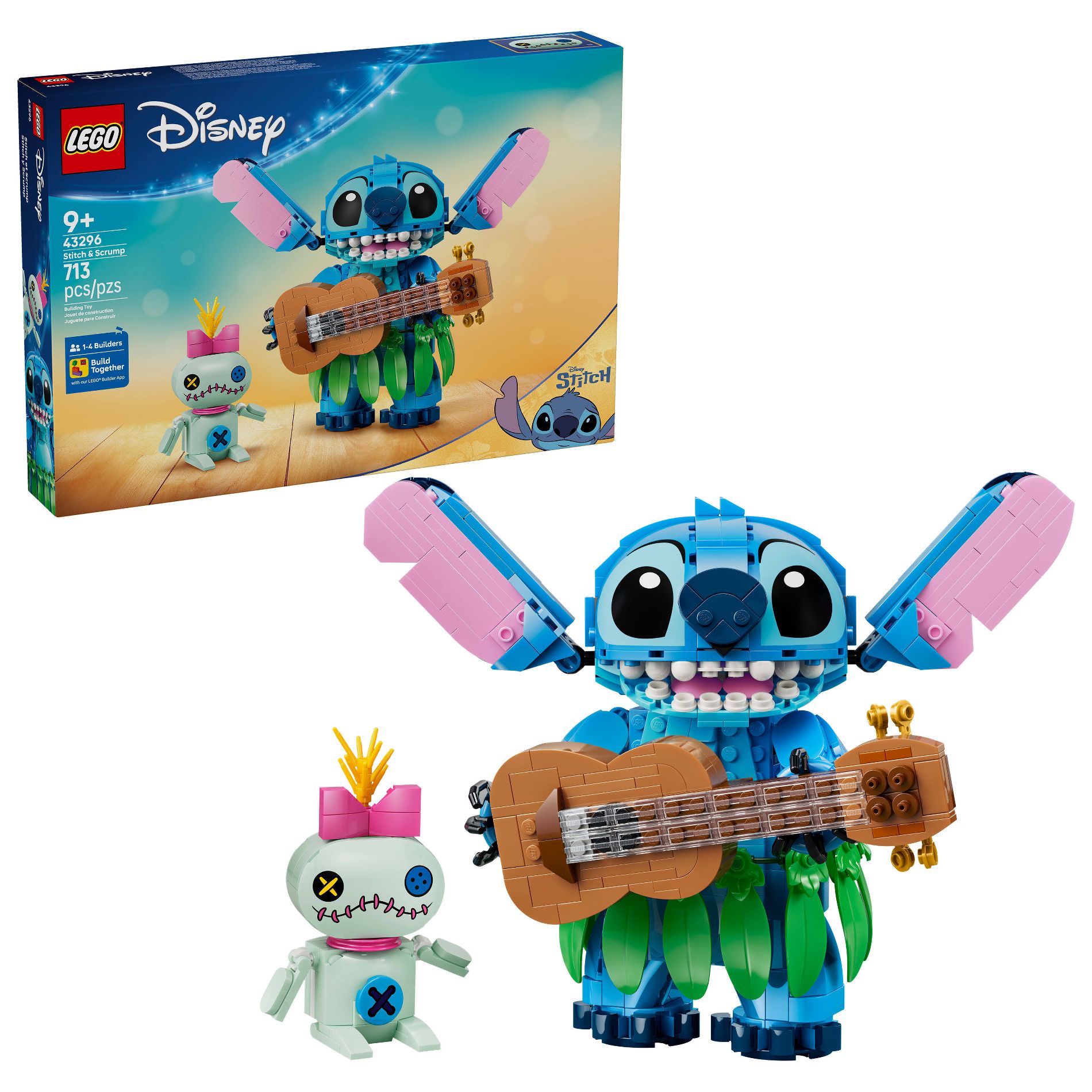 LEGO Disney Stitch & Scrump Building Toy 43296