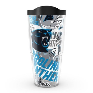 NFL Carolina Panthers 24oz All Over Classic Tumbler - 1 of 4