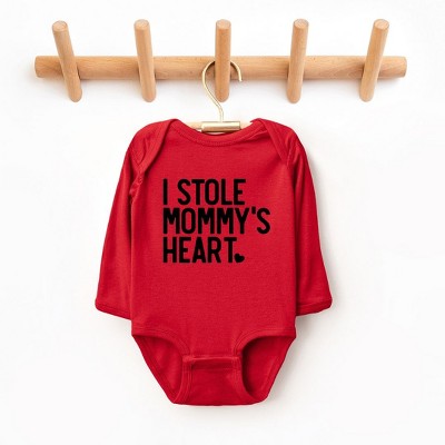 The Juniper Shop I Stole Mommy's Heart Baby Long Sleeve Bodysuit