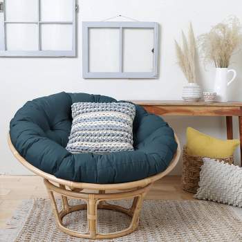 44 X 27 X 4 Sunbrella Outdoor Egg Chair Cushion Cast Silver - Sorra Home  : Target