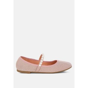 Corphee Pearl Strapped Glitter Ballerinas Women - 1 of 4